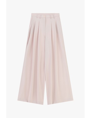 Pantaloni Palazzo A Vita Alta Con Pinces Please - Vestiti Firmati L...