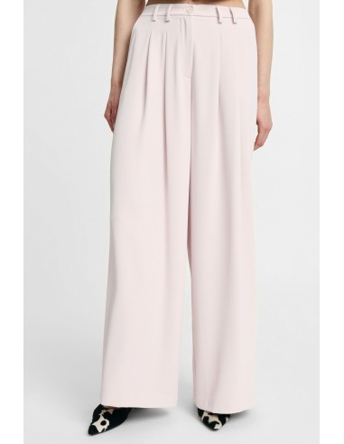 Pantaloni Palazzo A Vita Alta Con Pinces Please - Vestiti Firmati L...