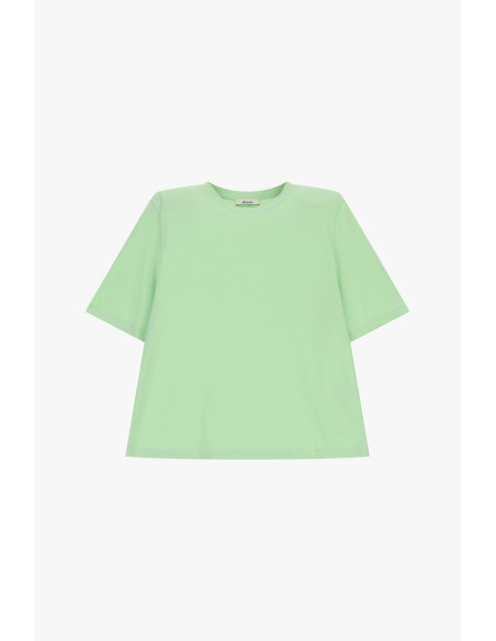 T-shirt Gola redonda Corte regular Mangas curtas Dixie