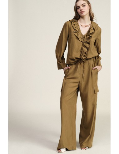 Pantaloni Palazzo Con Tasche Laterali Ampie Dixie - Vestiti Firmati...