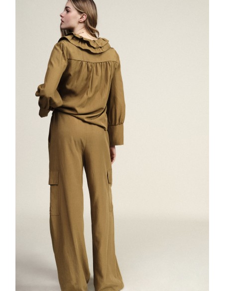 Pantaloni Palazzo Con Tasche Laterali Ampie Dixie - Vestiti Firmati...