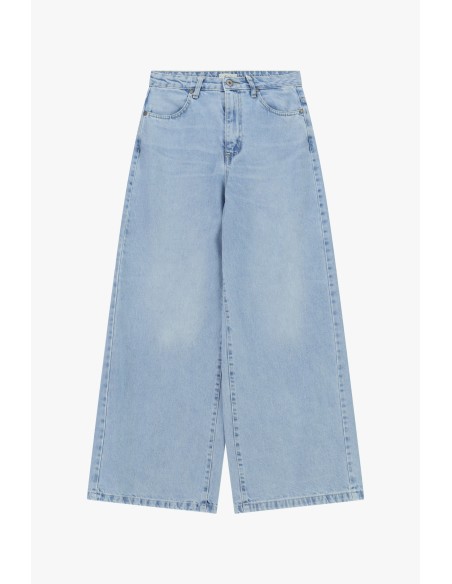 Jeans de Perna Larga Cinco Bolsos Cintura Regular Dixie
