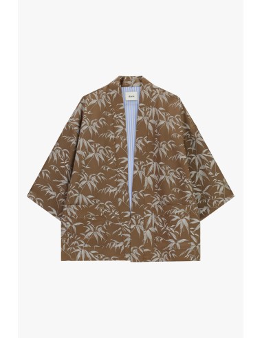 Casaco-Camisa Estampado Oversize com Bolsos Frontais Dixie