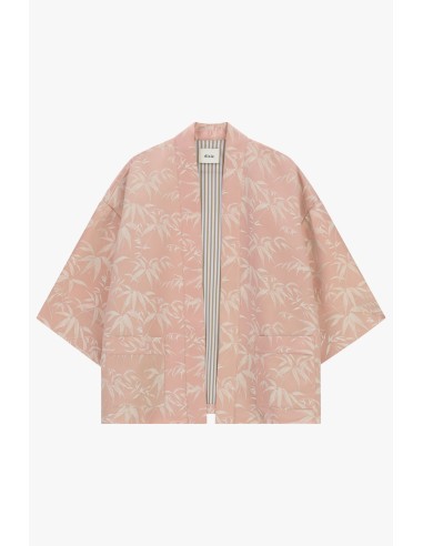 Casaco-camisa estampado oversize com bolsos frontais Dixie