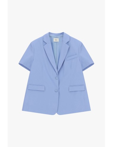 Blazer de mangas curtas com bolsos embutidos Dixie