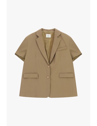 Blazer de mangas curtas com bolsos embutidos Dixie