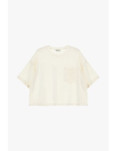 T-shirt com bolsinho bordado e corte boxy Dixie 2
