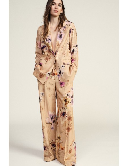 Pantaloni Ampi A Fiori Eleganti Dixie - Vestiti Firmati Life Smiles