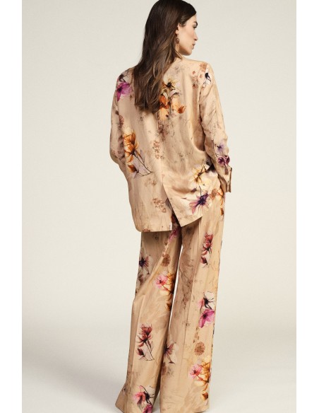 Pantaloni Ampi A Fiori Eleganti Dixie - Vestiti Firmati Life Smiles