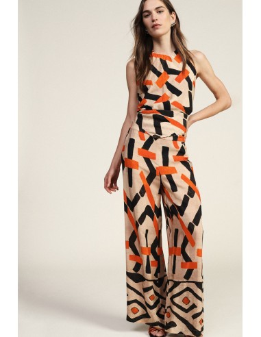 Pantaloni Ampi Con Motivo Grafico Dixie - Vestiti Firmati Life Smiles