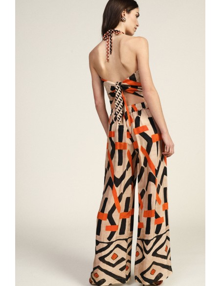 Pantaloni Ampi Con Motivo Grafico Dixie - Vestiti Firmati Life Smiles