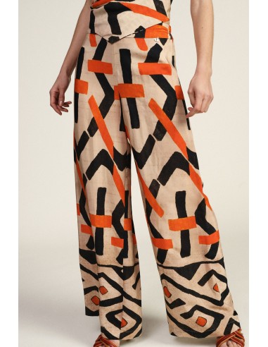 Pantaloni Ampi Con Motivo Grafico Dixie - Vestiti Firmati Life Smiles