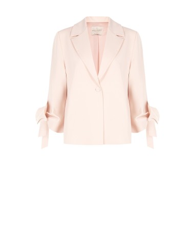 Blazer Amplo com Maxi Laços nas Mangas Rinascimento