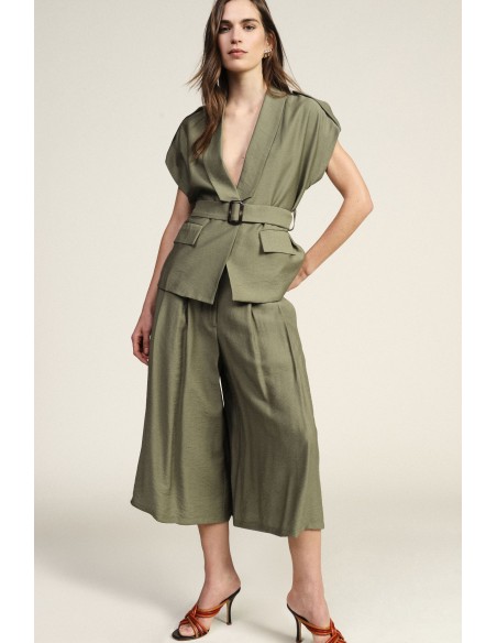 Pantaloni Ampi A Pieghe Morbide Dixie - Vestiti Firmati Life Smiles