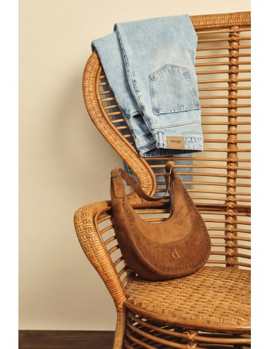 Mala Hobo Com Detalhes Metálicos Dixie