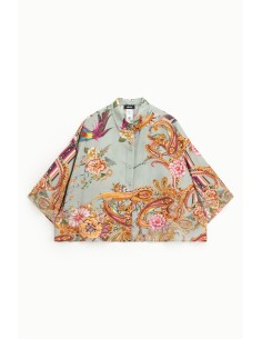 Camisa com Estampa Floral e Corte Largo Dixie 2
