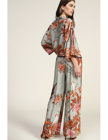 Pantaloni Palazzo Con Motivi Floreali Dixie - Vestiti Firmati Life ...