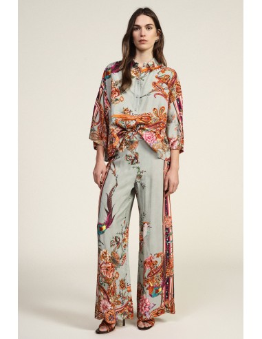 Pantaloni Palazzo Con Motivi Floreali Dixie - Vestiti Firmati Life ...