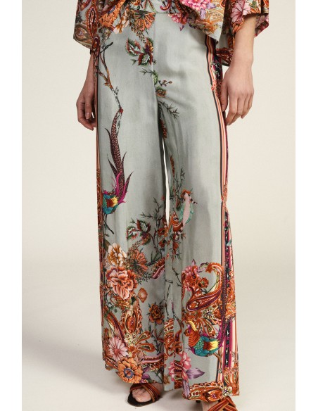 Pantaloni Palazzo Con Motivi Floreali Dixie - Vestiti Firmati Life ...