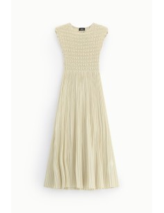 Vestido com decote e detalhe franzido Dixie 2