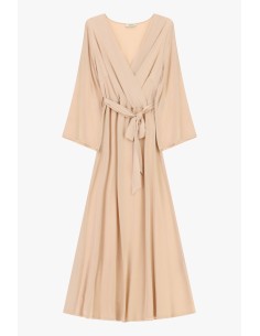 Abito Midi Incrociato Con Cintura In Vita Dixie - Vestiti Firmati L... 2