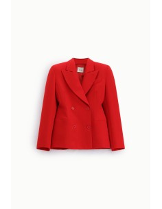 Blazer de abotoamento duplo, corte regular, bolsos frontais Dixie 2