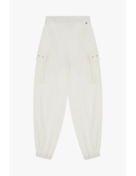 Calças de jogging com bolsos laterais grandes e cintura elástica Dixie