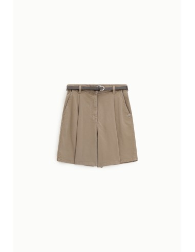 Shorts Regular-Fit com pinças e cós Please