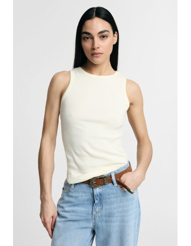 Top Gola Redonda Sem Mangas Corte Regular Please
