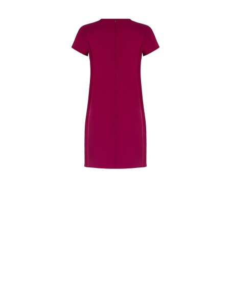 Vestido Curto em Scuba Crepe com Bolsos Rinascimento
