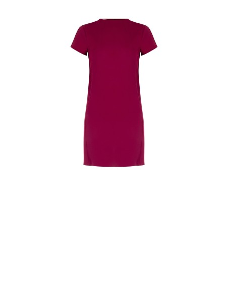 Vestido Curto Em Scuba Crepe Com Bolsos Rinascimento