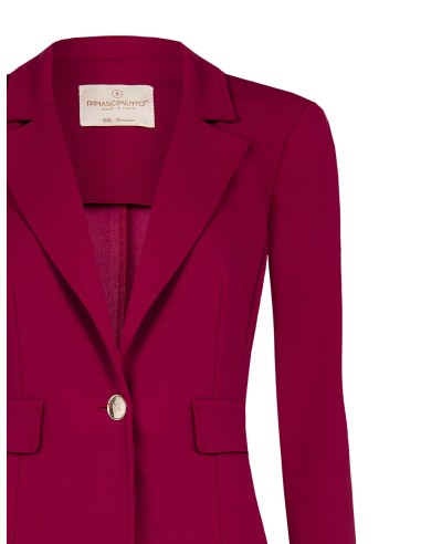Blazer Acinturado em Scuba Crepe Rinascimento