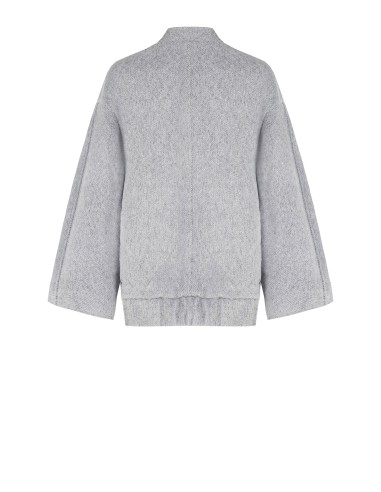 Casaco Bomber Médio Com Maxi Bolsos Rinascimento