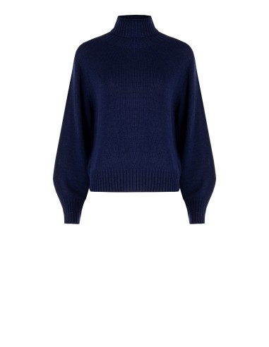 Camisola de gola alta em mistura de lã virgem Rinascimento