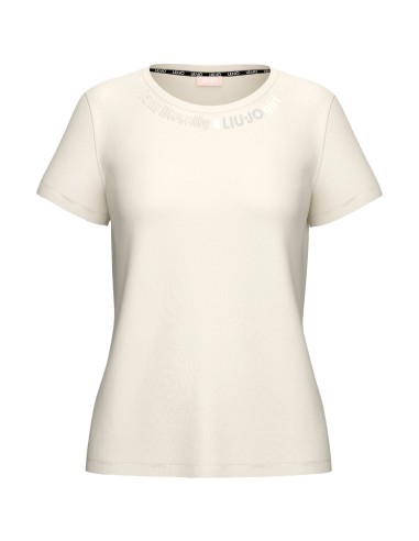 T-shirt com logo estampado Liu Jo