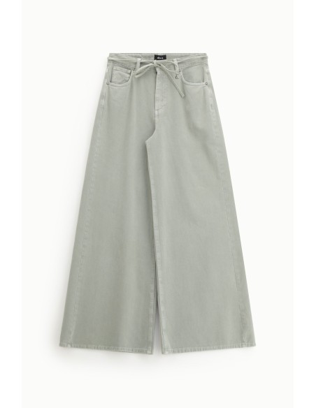 Jeans a sino com cinto Dixie