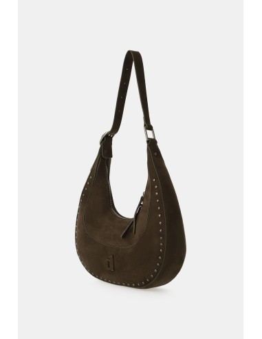 Mala Hobo Com Detalhes Metálicos Dixie