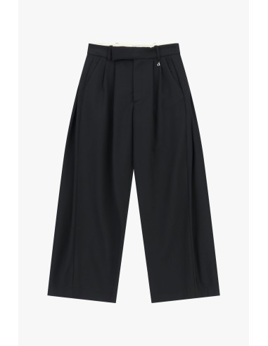 Pantaloni Palazzo Cropped Vita Alta Con Pinces Dixie - Vestiti Firm...