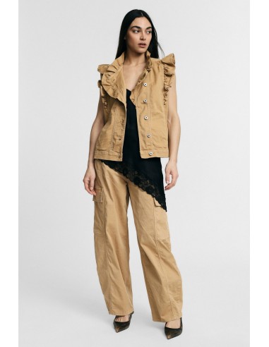 Pantaloni Palazzo Tasche Cargo Vita Alta Please - Vestiti Firmati L...