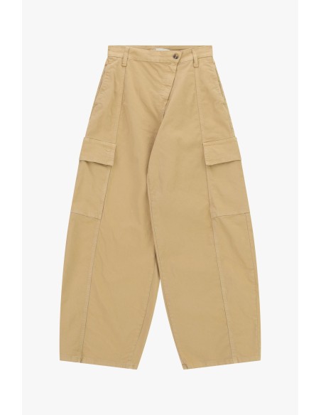 Pantaloni Palazzo Tasche Cargo Vita Alta Please - Vestiti Firmati L...