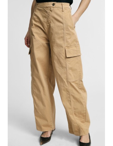 Pantaloni Palazzo Tasche Cargo Vita Alta Please - Vestiti Firmati L...