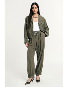 Trousers Con Elastico In Vita E Fondo Jogger Please - Vestiti Firma...