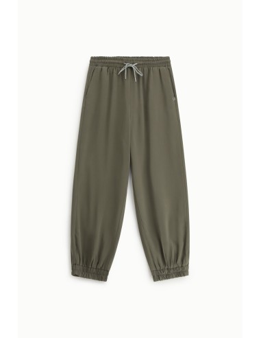 Calças com elástico na cintura e na barra estilo jogger Please