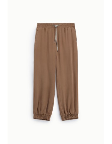 Calças com elástico na cintura e na barra estilo jogger Please