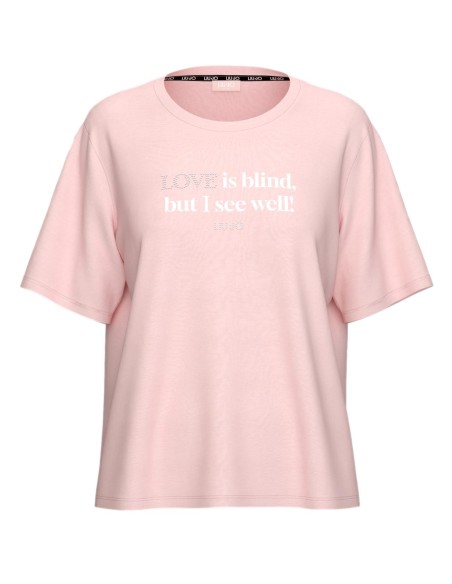 T-Shirt Com Estampa Liu Jo