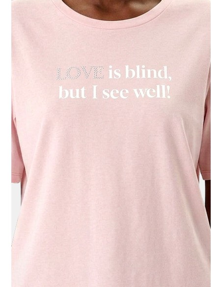 T-shirt com estampa Liu Jo
