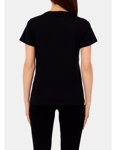T-shirt com logótipo e estampa Liu Jo