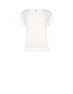 T-Shirt Regular In Cotone Con Stampa Dog E Strass Rinascimento - Ve... 2