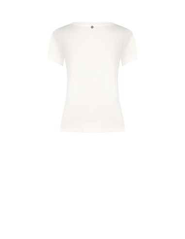 T-Shirt Regular In Cotone Con Stampa Dog E Strass Rinascimento - Ve...