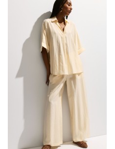 Calças Largas de Cintura Alta Please